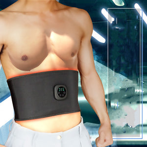 EMS Fitness Trainer Belt - Abdominal Muscle Stimulator for Toned Waist - PrimaFit