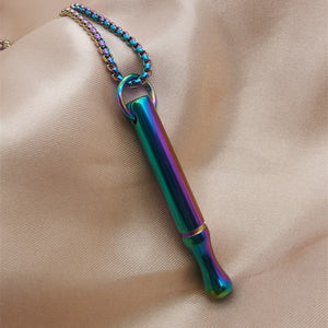 Mindfulness Breathing Necklace | Anxiety & Stress Relief Tool | Smoking Aid - PrimaFit