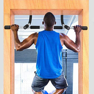 Portable Pull-Up Bar for Doorway – No-Drill Home Workout Solution - PrimaFit