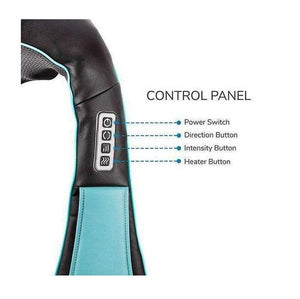 Deep Kneading Shiatsu Massager With Heat β Neck & Shoulder Tension Relief - PrimaFit
