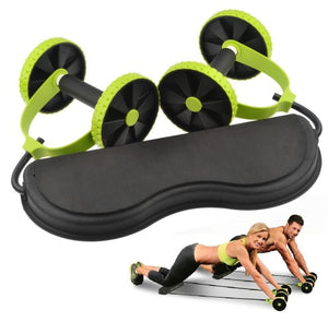Ab Wheel Double Roller β Multifunctional Core & Abs Exercise Equipment - PrimaFit