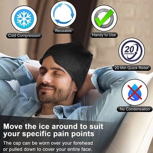 Migraine Relief Cap - Soothing Hot & Cold Therapy - PrimaFit
