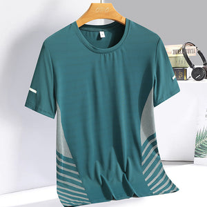 Men's Summer Ice Silk Running T-shirt - Stay Cool! - PrimaFit