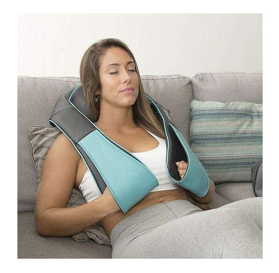 Deep Kneading Shiatsu Massager With Heat – Neck & Shoulder Tension Relief - PrimaFit