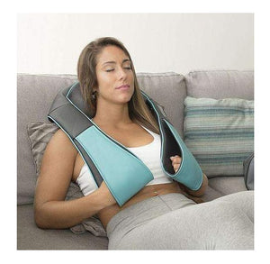 Deep Kneading Shiatsu Massager With Heat – Neck & Shoulder Tension Relief - PrimaFit