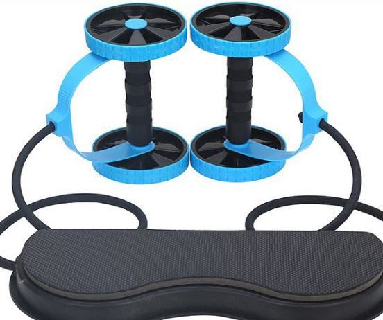 Ab Wheel Double Roller – Multifunctional Core & Abs Exercise Equipment - PrimaFit