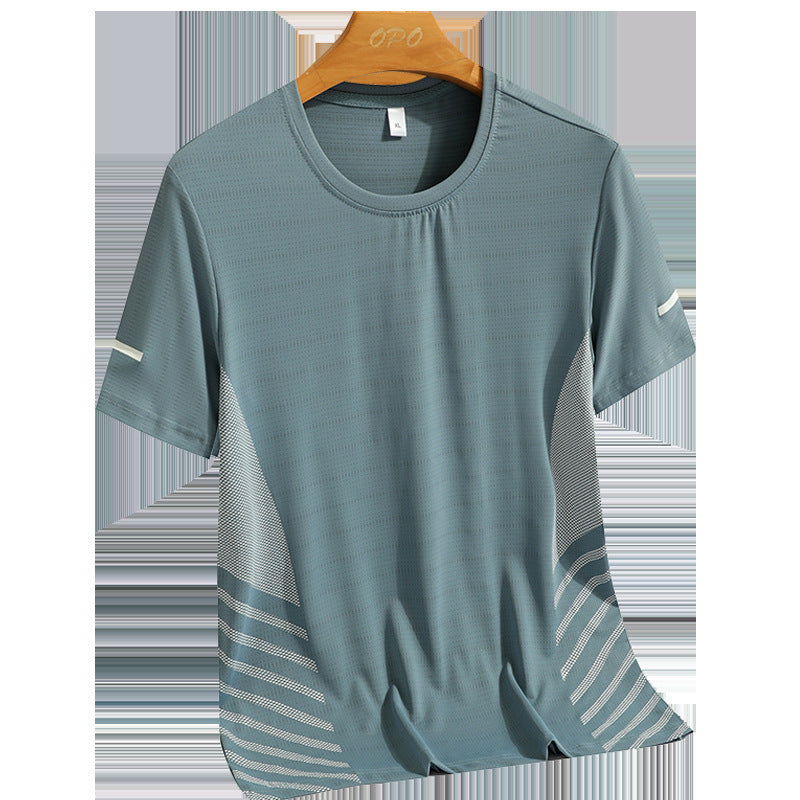 Men's Summer Ice Silk Running T-shirt - Stay Cool! - PrimaFit