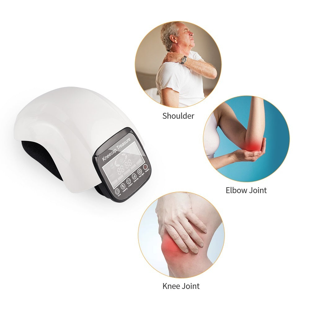 Electric Heating Knee Pad – Wireless Physiotherapy Massager for Joints - PrimaFit