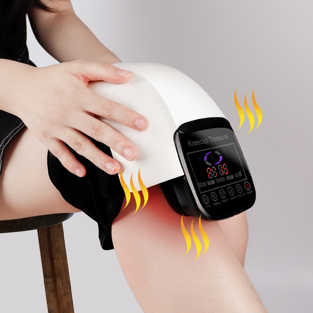 Electric Heating Knee Pad – Wireless Physiotherapy Massager for Joints