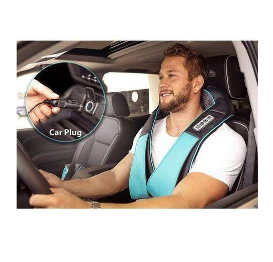 Deep Kneading Shiatsu Massager With Heat – Neck & Shoulder Tension Relief - PrimaFit