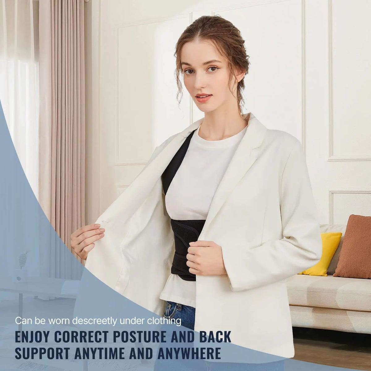Back Support Brace Posture Corrector for All - PrimaFit