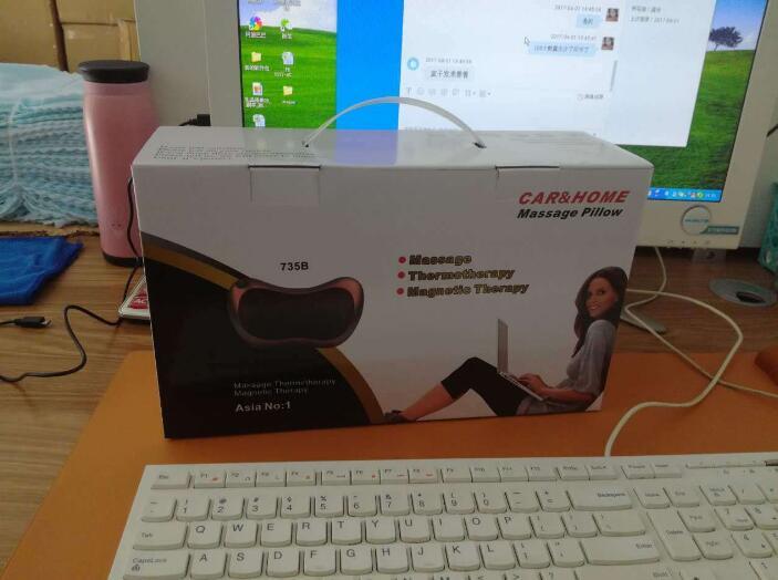 Portable Massage Pillow – Infrared Heat & Shiatsu for Relaxation - PrimaFit