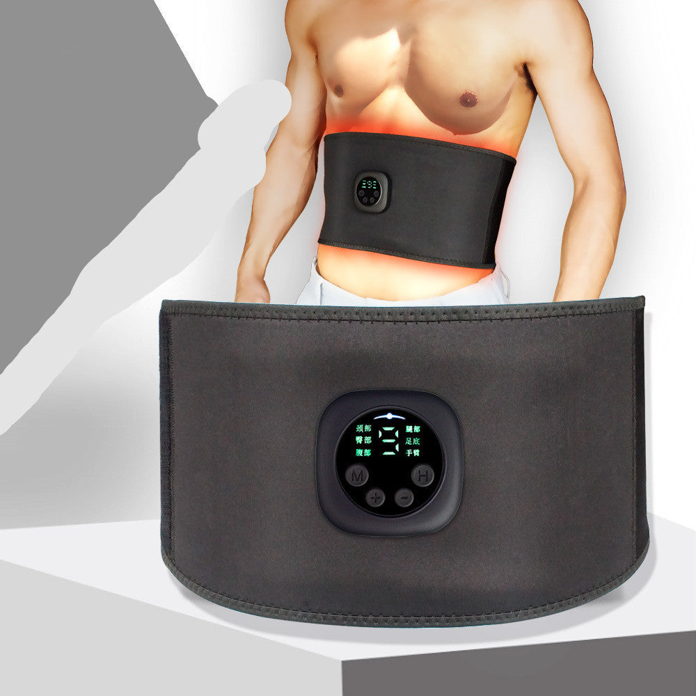 EMS Fitness Trainer Belt - Abdominal Muscle Stimulator for Toned Waist - PrimaFit