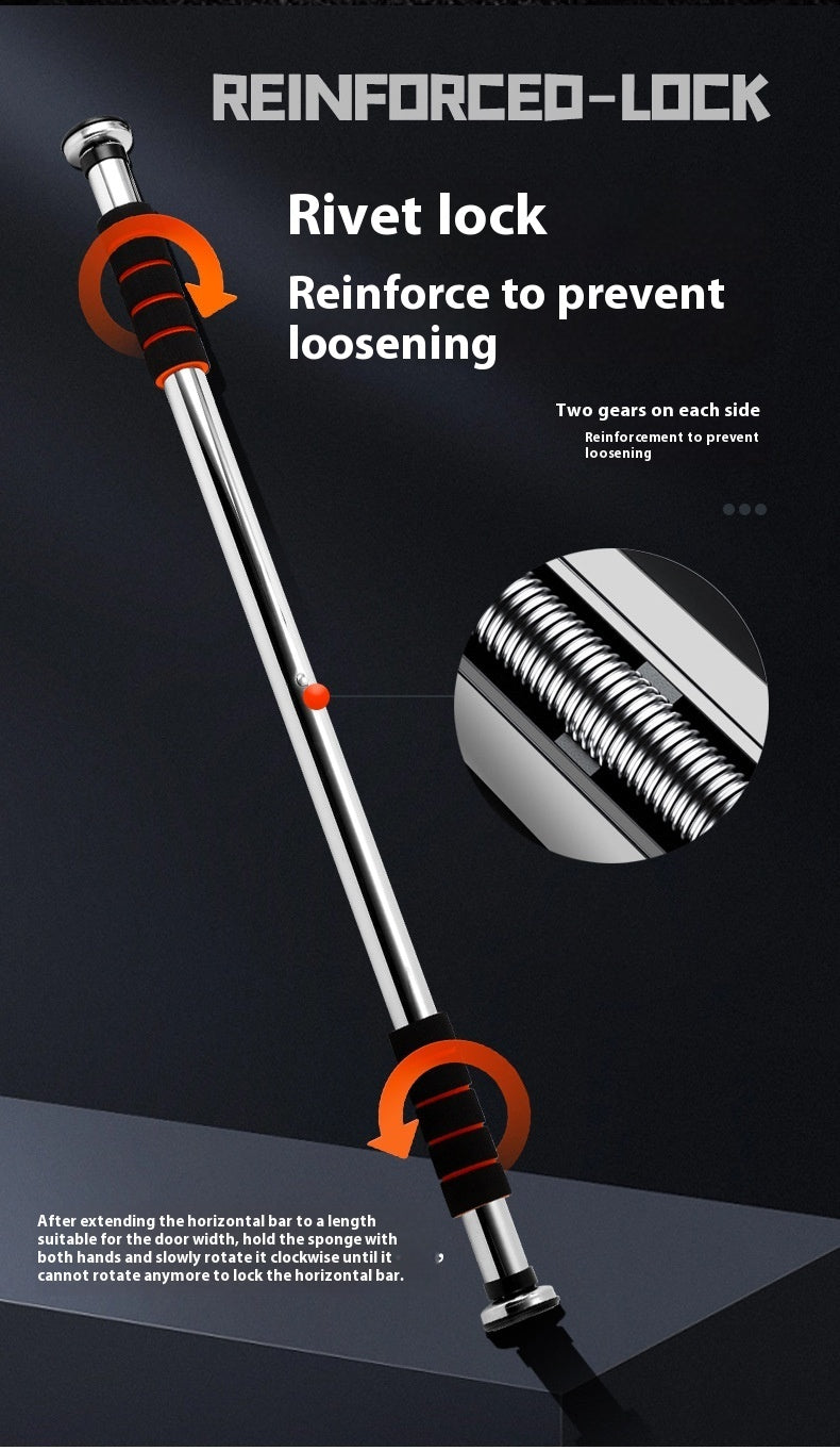 Indoor Punch-Free Doorway Pull-Up Bar | Safe, Strong, and Easy to Install - PrimaFit