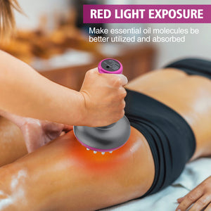 Electric Meridian Massager – EMS Microcurrent Vibration & Heat Therapy Guasha Brush - PrimaFit