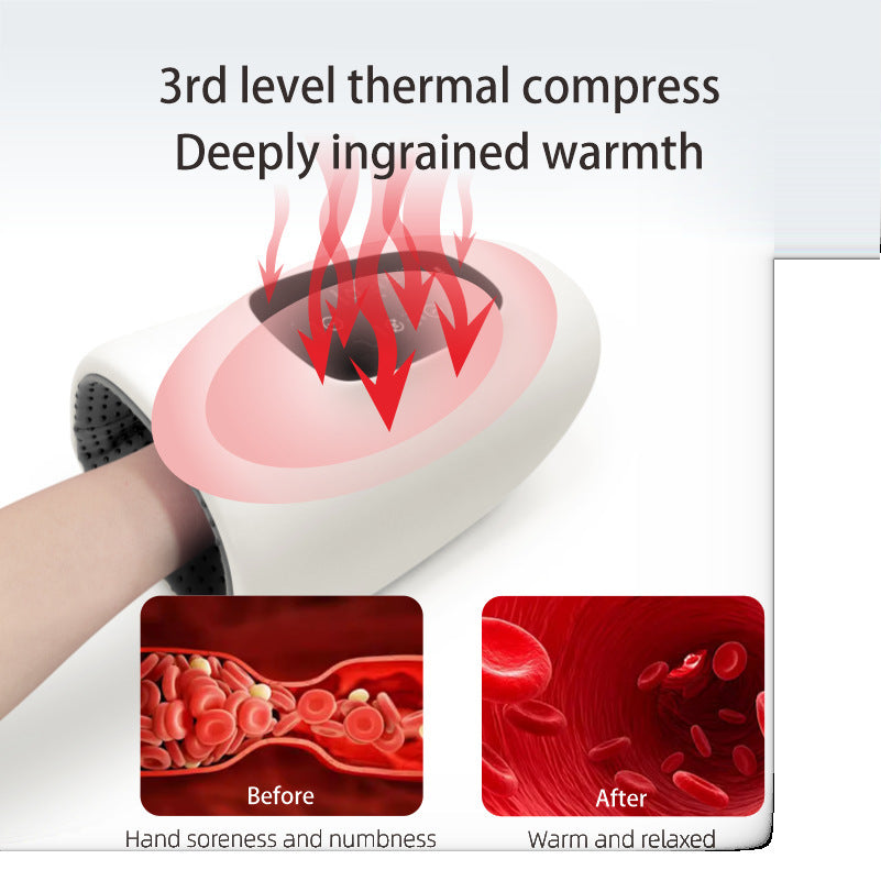 Electric Hand Massager - 3 Modes with Heat Therapy - PrimaFit