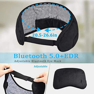 Bluetooth Sports Sleep Mask – Relaxing & Portable - PrimaFit