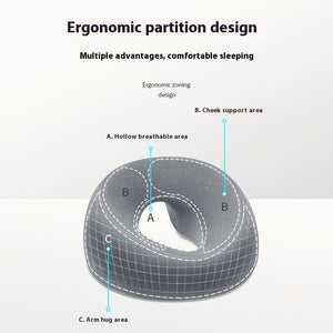 Ergonomic Memory Foam Pillow | Breathable Support for Better Sleep - PrimaFit