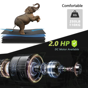 Fitshow App Foldable Treadmill with Incline | Folding Treadmill For Home Workout - PrimaFit