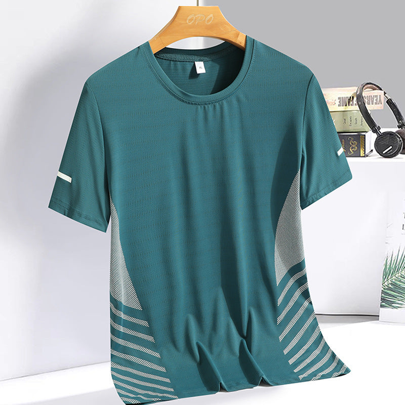 Men's Summer Ice Silk Running T-shirt - Stay Cool! - PrimaFit