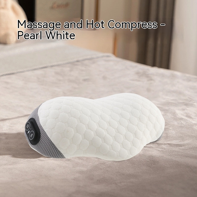 Cervical Vibration Massage Pillow - Adjustable Temperature Control - PrimaFit