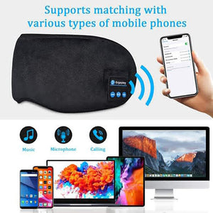 Bluetooth Sports Sleep Mask – Relaxing & Portable - PrimaFit